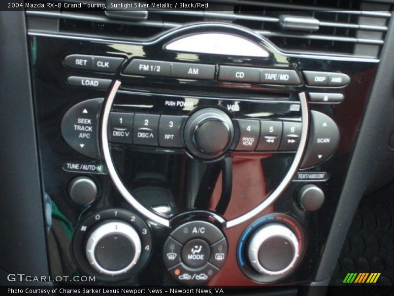 Controls of 2004 RX-8 Grand Touring