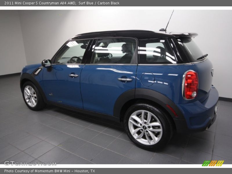 Surf Blue / Carbon Black 2011 Mini Cooper S Countryman All4 AWD