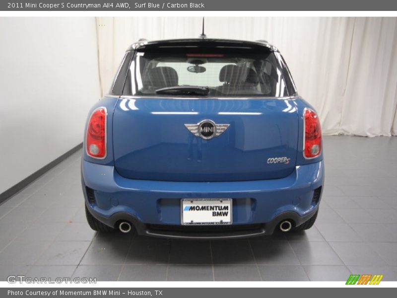 Surf Blue / Carbon Black 2011 Mini Cooper S Countryman All4 AWD