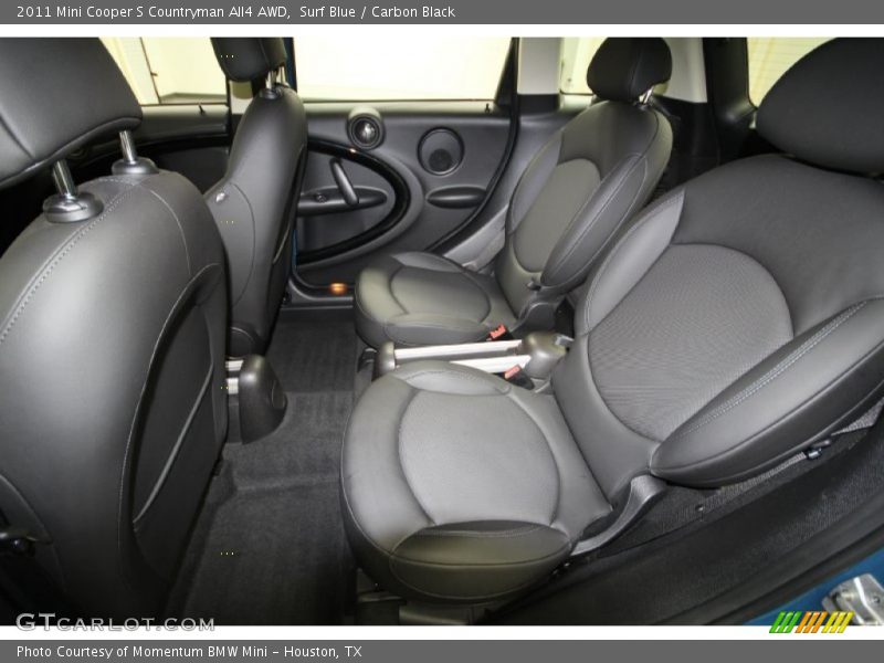 Rear Seat of 2011 Cooper S Countryman All4 AWD