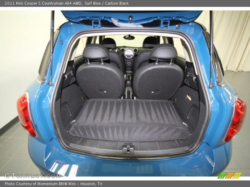  2011 Cooper S Countryman All4 AWD Trunk
