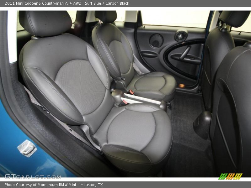Rear Seat of 2011 Cooper S Countryman All4 AWD