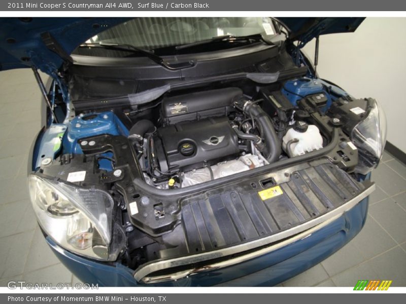  2011 Cooper S Countryman All4 AWD Engine - 1.6 Liter Twin-Scroll Turbocharged DI DOHC 16-Valve VVT 4 Cylinder