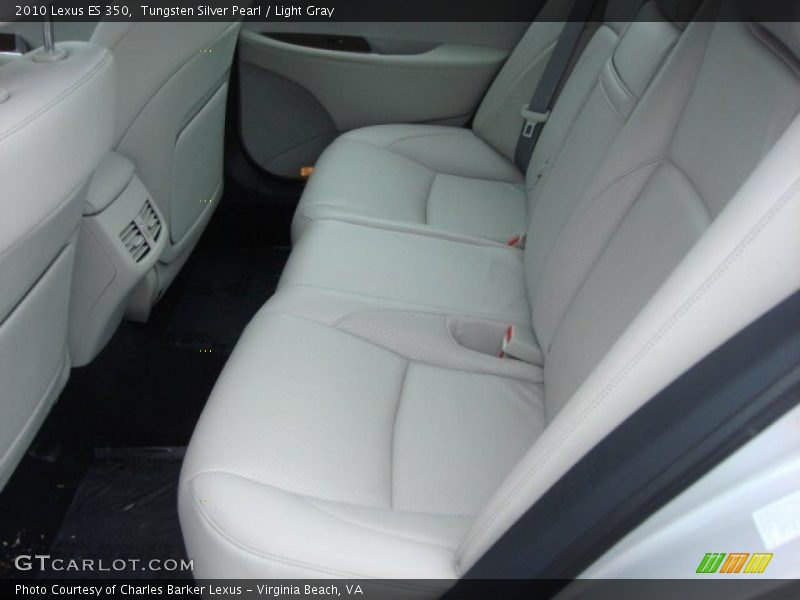Tungsten Silver Pearl / Light Gray 2010 Lexus ES 350