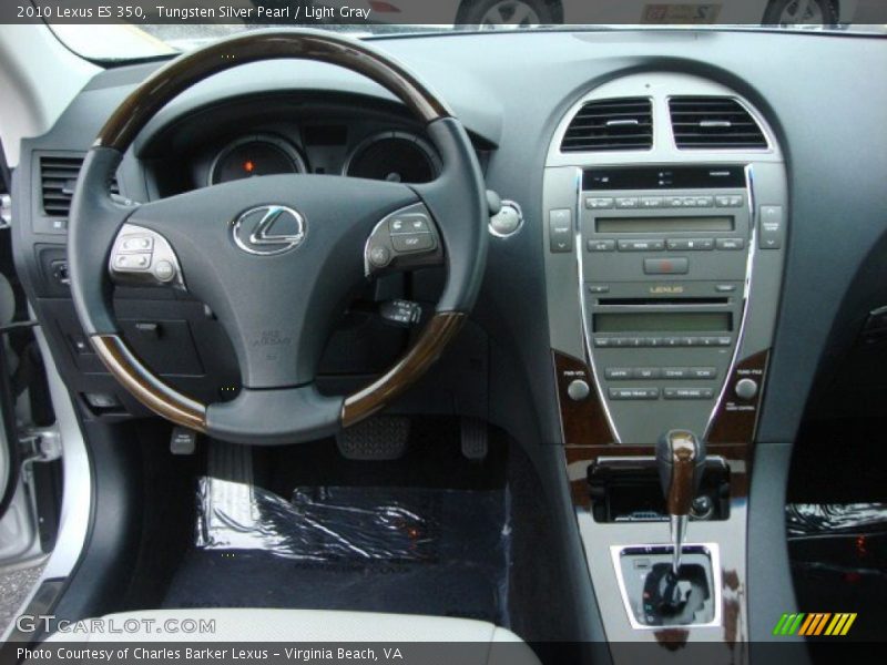 Tungsten Silver Pearl / Light Gray 2010 Lexus ES 350