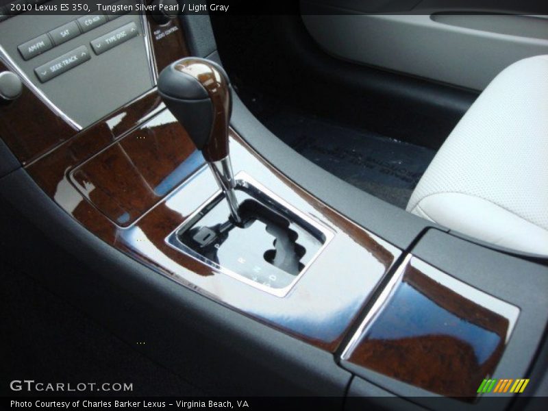Tungsten Silver Pearl / Light Gray 2010 Lexus ES 350