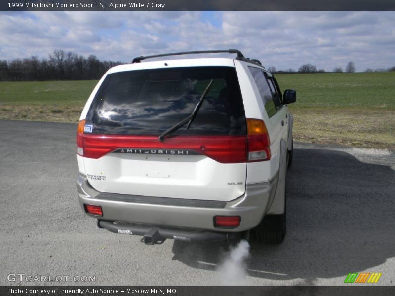 Alpine White / Gray 1999 Mitsubishi Montero Sport LS