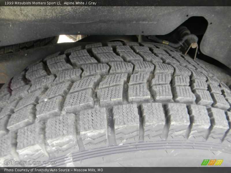 Alpine White / Gray 1999 Mitsubishi Montero Sport LS