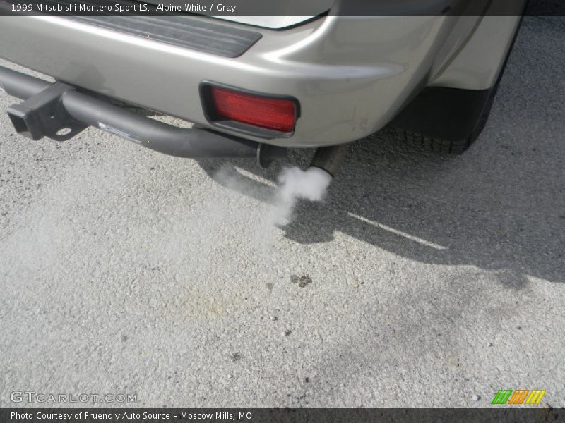 Alpine White / Gray 1999 Mitsubishi Montero Sport LS