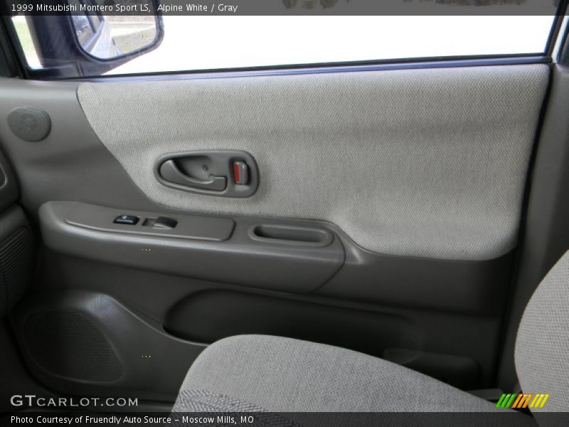 Alpine White / Gray 1999 Mitsubishi Montero Sport LS