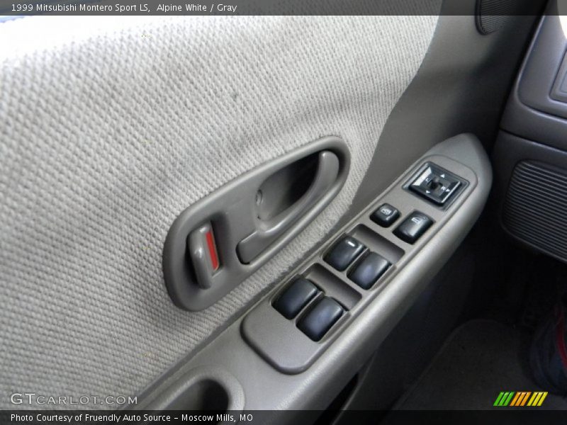 Alpine White / Gray 1999 Mitsubishi Montero Sport LS