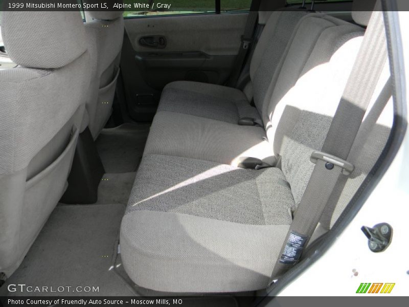 Alpine White / Gray 1999 Mitsubishi Montero Sport LS