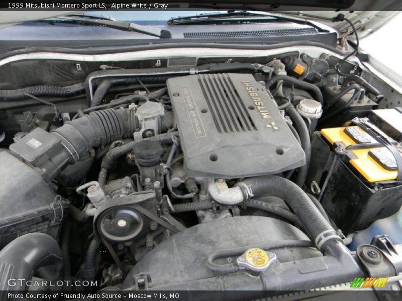  1999 Montero Sport LS Engine - 3.0 Liter SOHC 24-Valve V6