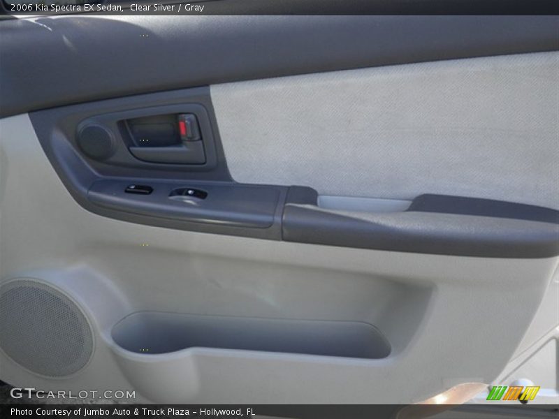 Clear Silver / Gray 2006 Kia Spectra EX Sedan