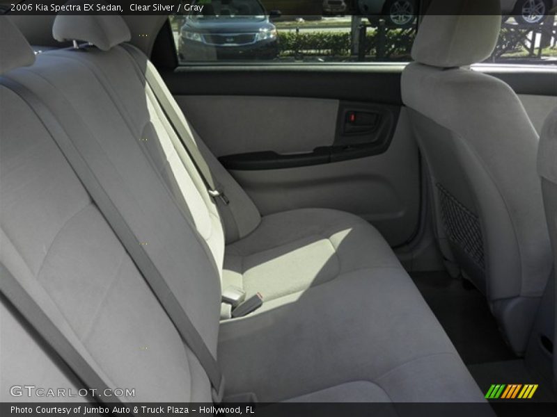 Clear Silver / Gray 2006 Kia Spectra EX Sedan