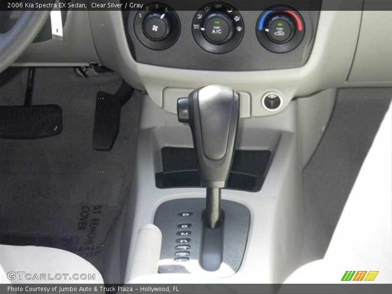Clear Silver / Gray 2006 Kia Spectra EX Sedan