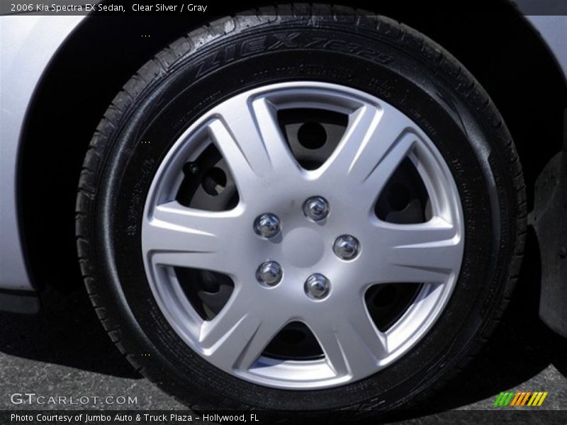 Clear Silver / Gray 2006 Kia Spectra EX Sedan