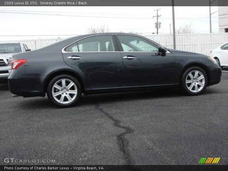 Smokey Granite Mica / Black 2009 Lexus ES 350