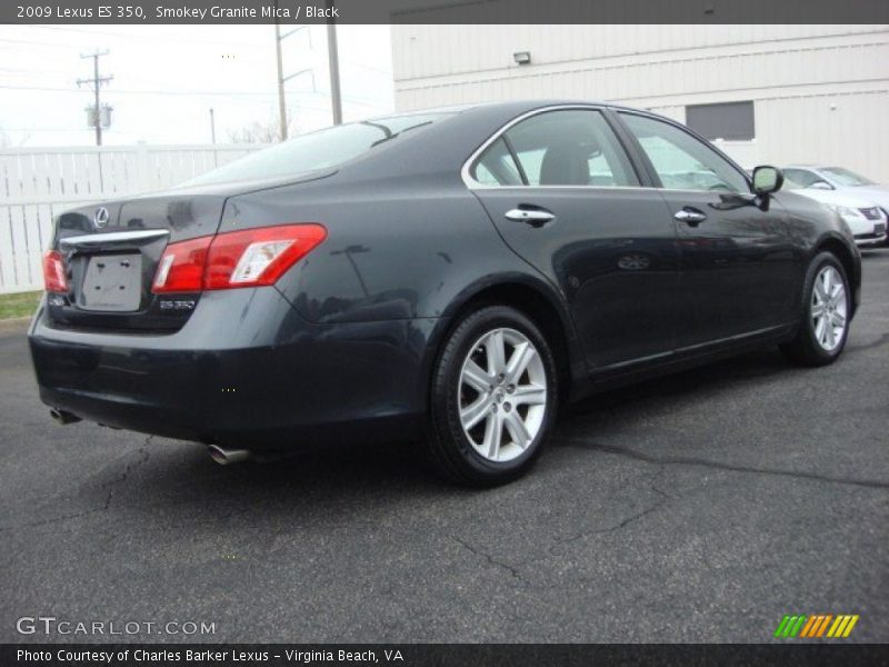 Smokey Granite Mica / Black 2009 Lexus ES 350