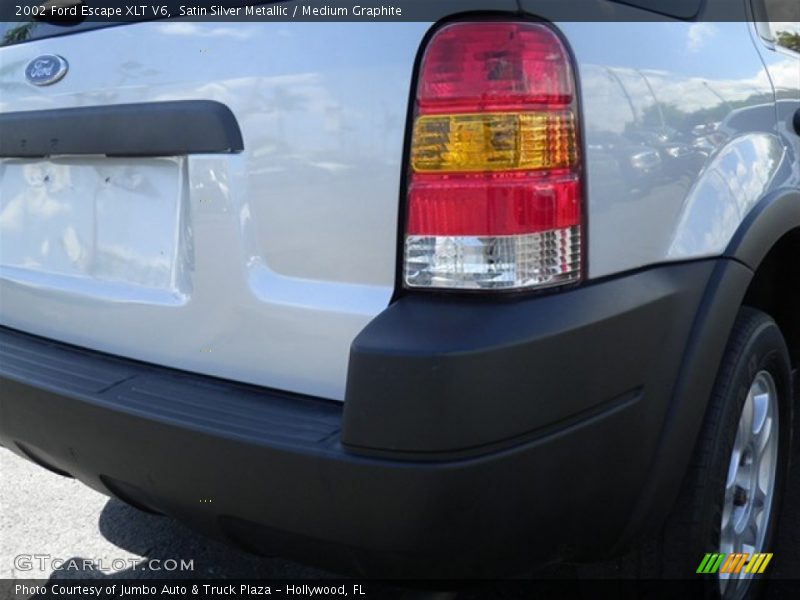 Satin Silver Metallic / Medium Graphite 2002 Ford Escape XLT V6