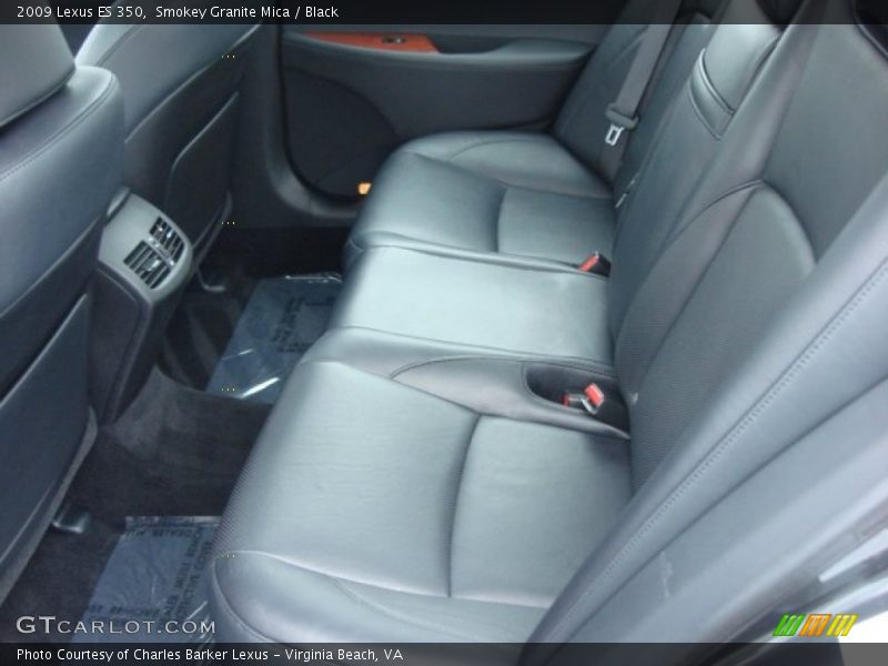Smokey Granite Mica / Black 2009 Lexus ES 350
