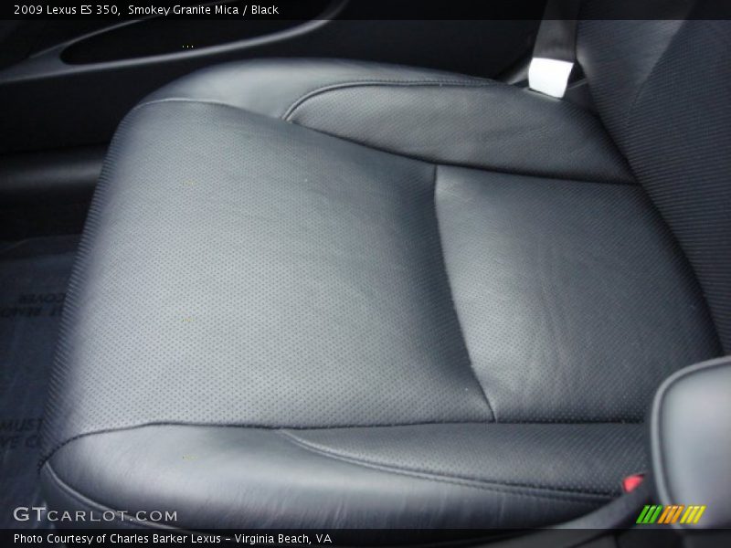 Smokey Granite Mica / Black 2009 Lexus ES 350