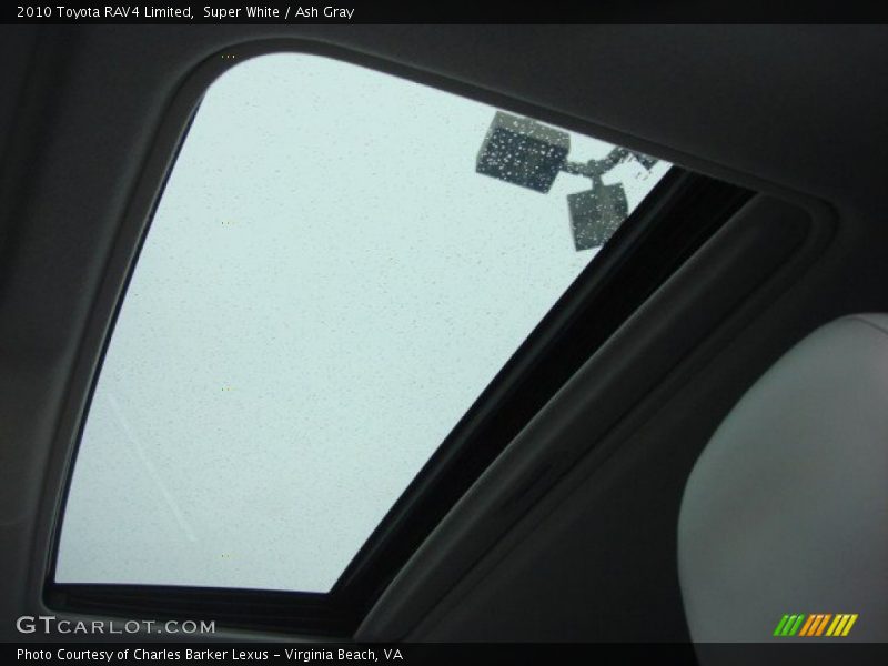 Super White / Ash Gray 2010 Toyota RAV4 Limited