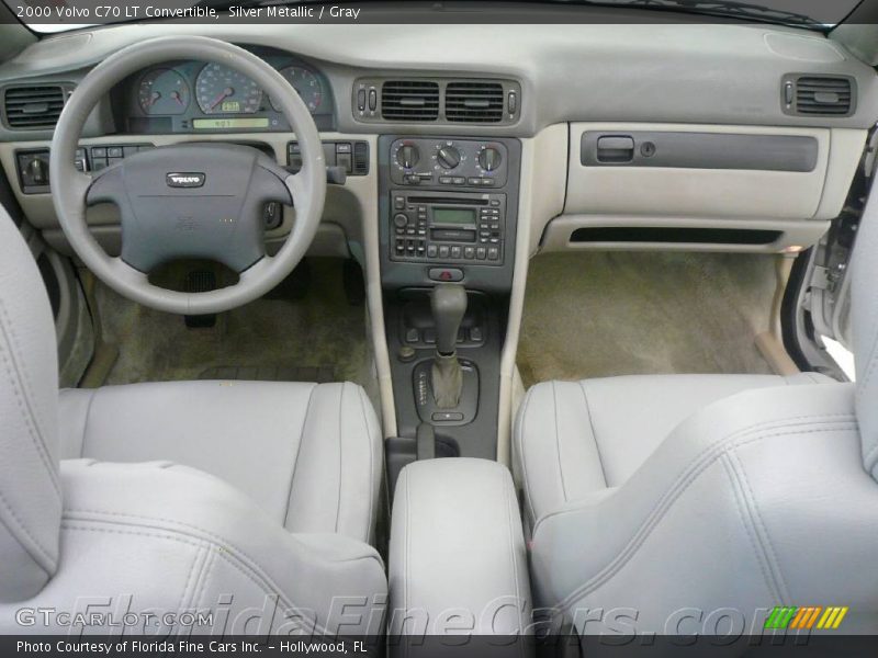 Silver Metallic / Gray 2000 Volvo C70 LT Convertible