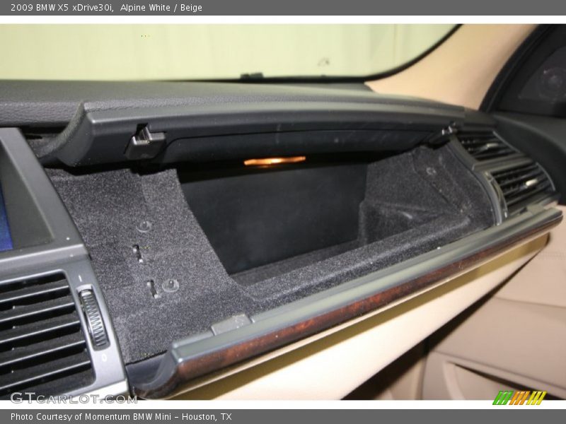 Alpine White / Beige 2009 BMW X5 xDrive30i