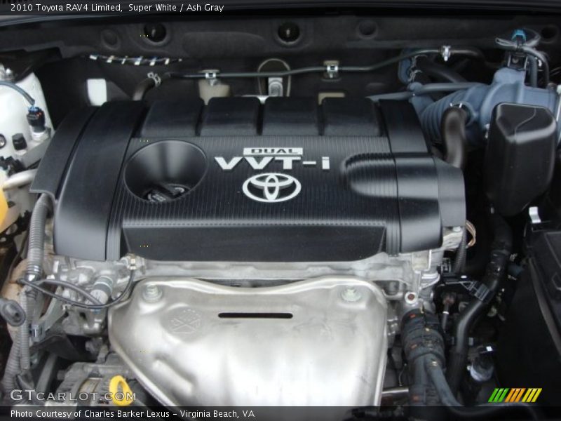 Super White / Ash Gray 2010 Toyota RAV4 Limited