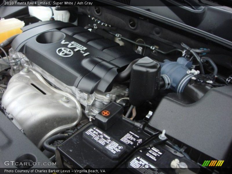 Super White / Ash Gray 2010 Toyota RAV4 Limited
