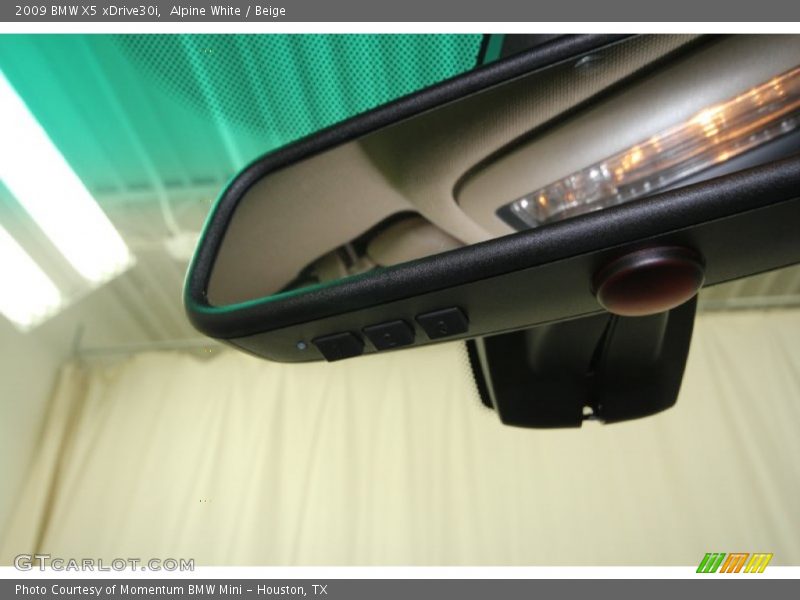 Alpine White / Beige 2009 BMW X5 xDrive30i