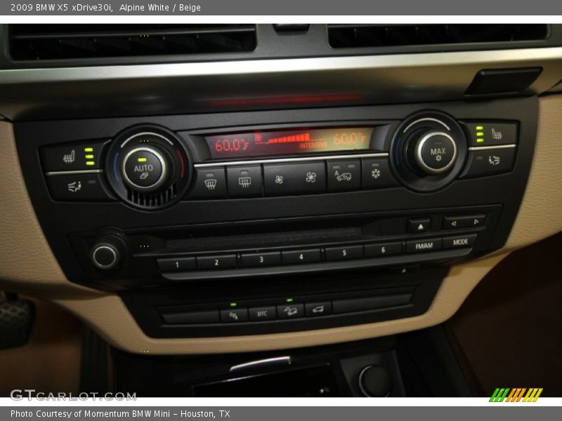 Alpine White / Beige 2009 BMW X5 xDrive30i