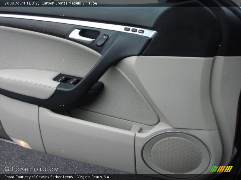 Carbon Bronze Metallic / Taupe 2008 Acura TL 3.2