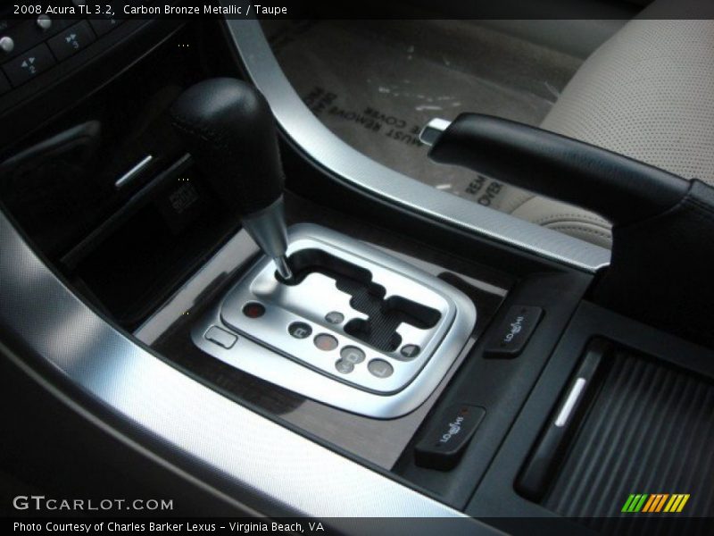 Carbon Bronze Metallic / Taupe 2008 Acura TL 3.2