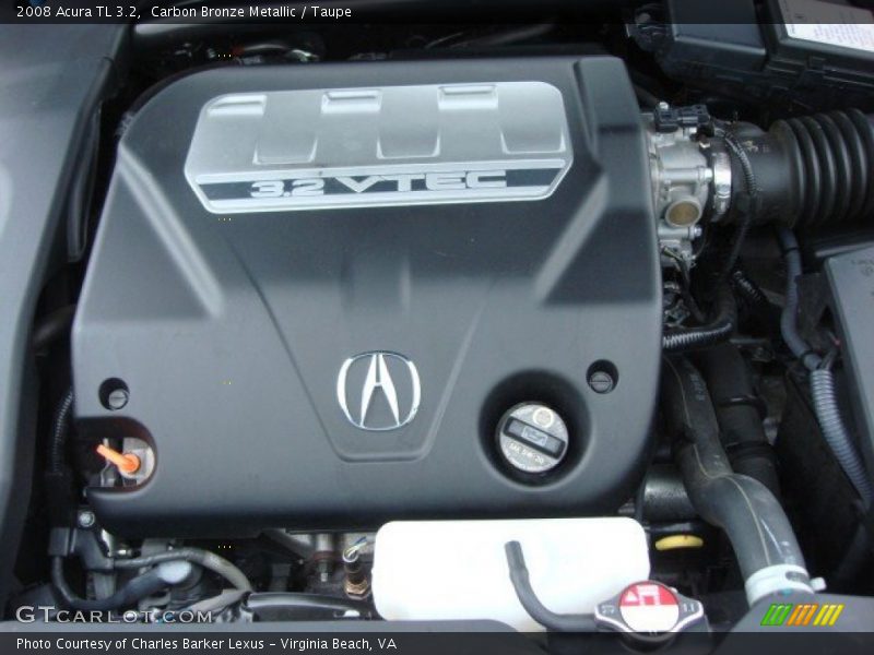 Carbon Bronze Metallic / Taupe 2008 Acura TL 3.2
