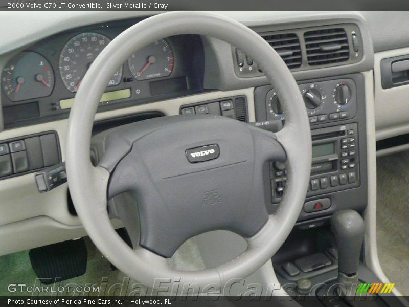 Silver Metallic / Gray 2000 Volvo C70 LT Convertible
