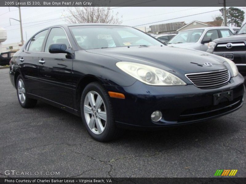 Blue Onyx Pearl / Ash Gray 2005 Lexus ES 330