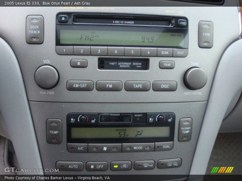 Blue Onyx Pearl / Ash Gray 2005 Lexus ES 330