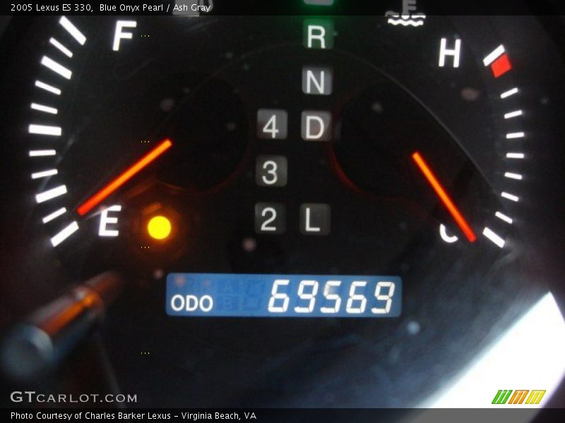 Blue Onyx Pearl / Ash Gray 2005 Lexus ES 330