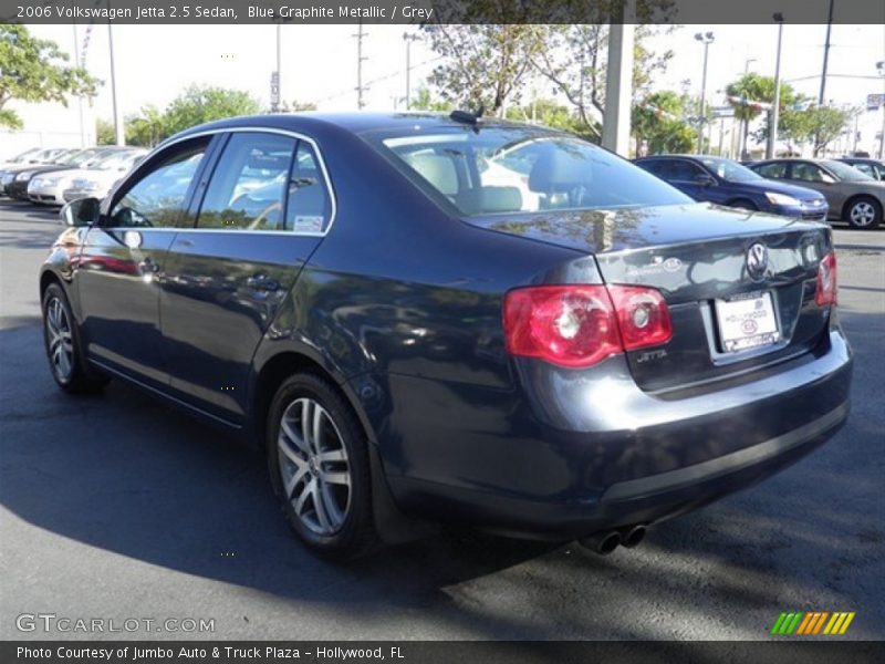Blue Graphite Metallic / Grey 2006 Volkswagen Jetta 2.5 Sedan