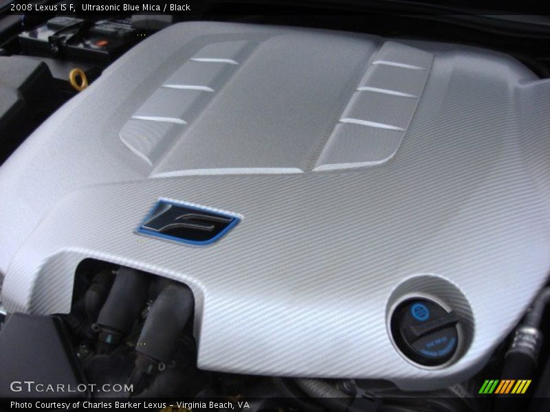  2008 IS F Engine - 5.0 Liter F DOHC 32-Valve VVT-iE V8