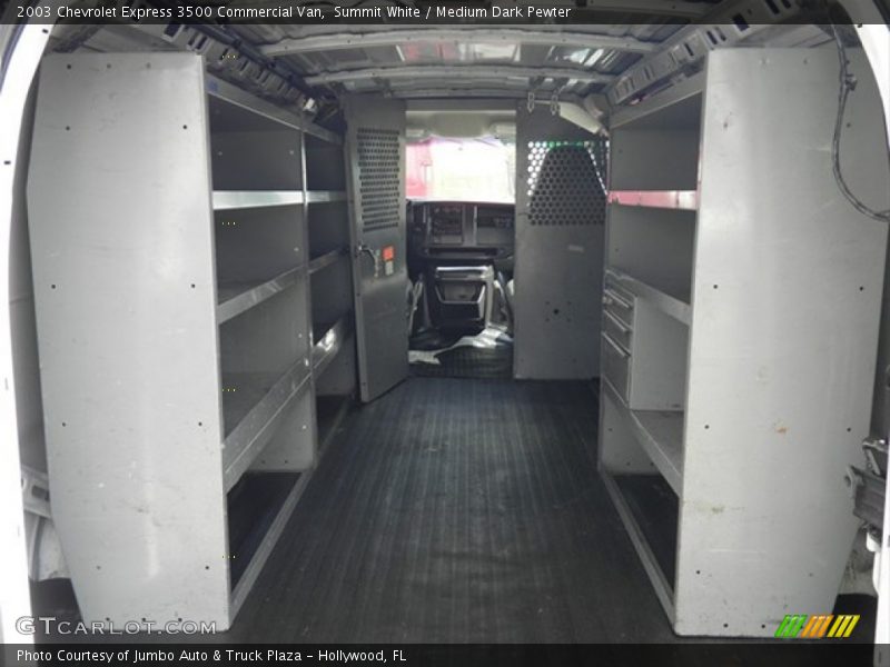 Summit White / Medium Dark Pewter 2003 Chevrolet Express 3500 Commercial Van