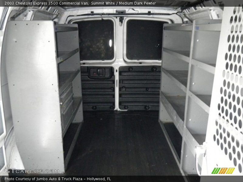 Summit White / Medium Dark Pewter 2003 Chevrolet Express 3500 Commercial Van
