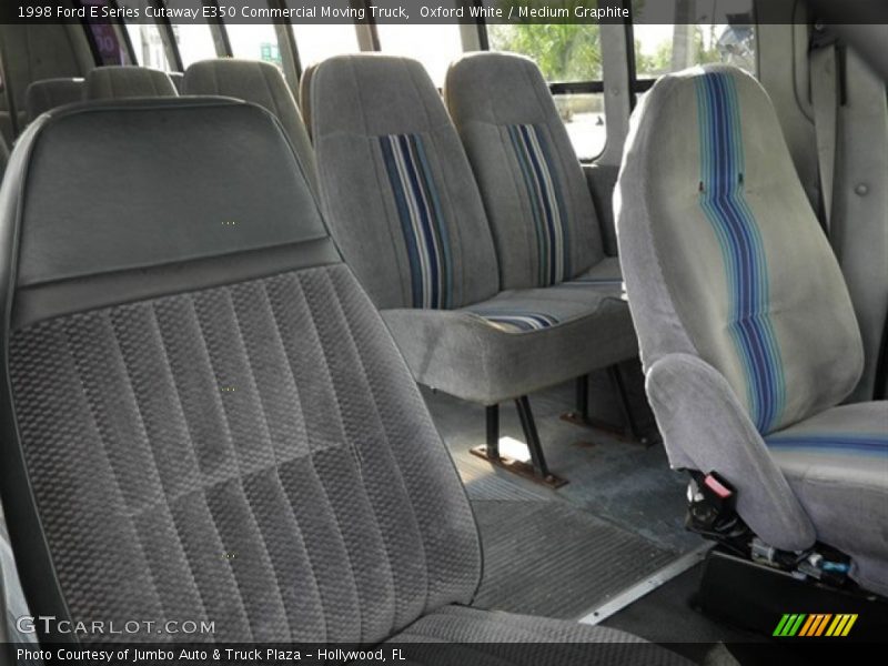  1998 E Series Cutaway E350 Commercial Moving Truck Medium Graphite Interior