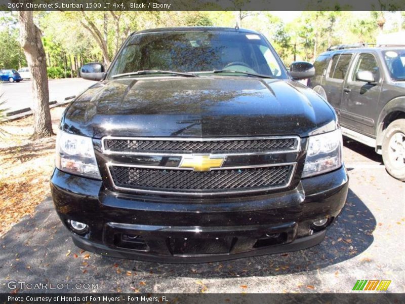 Black / Ebony 2007 Chevrolet Suburban 1500 LT 4x4