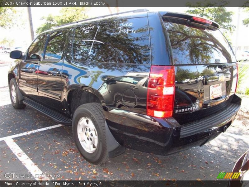 Black / Ebony 2007 Chevrolet Suburban 1500 LT 4x4