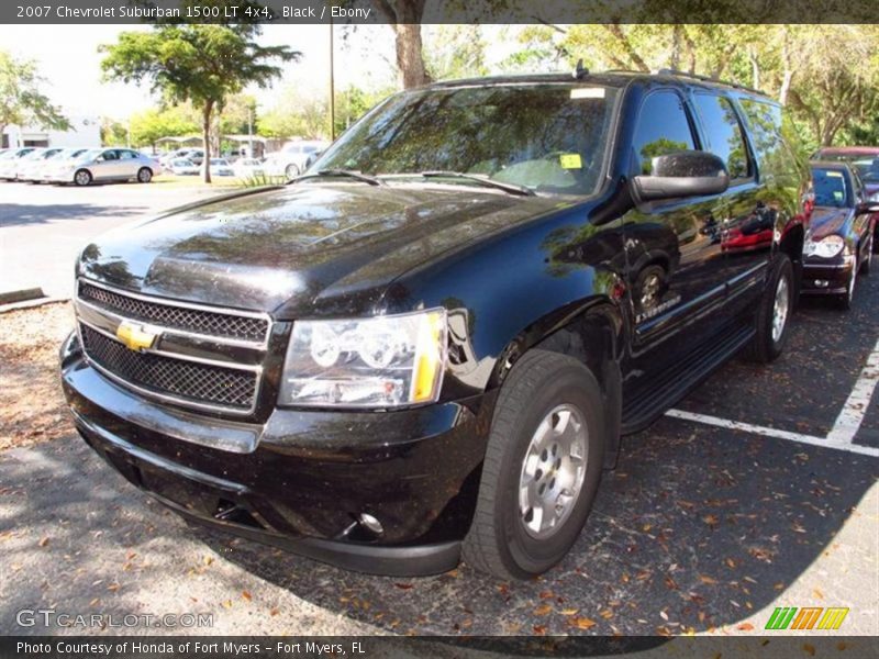 Black / Ebony 2007 Chevrolet Suburban 1500 LT 4x4