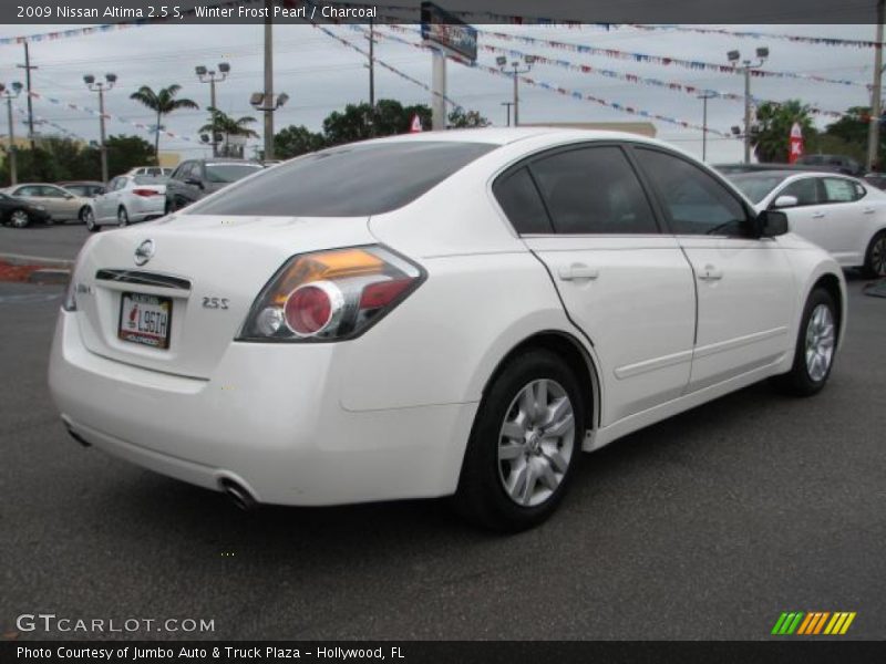 Winter Frost Pearl / Charcoal 2009 Nissan Altima 2.5 S