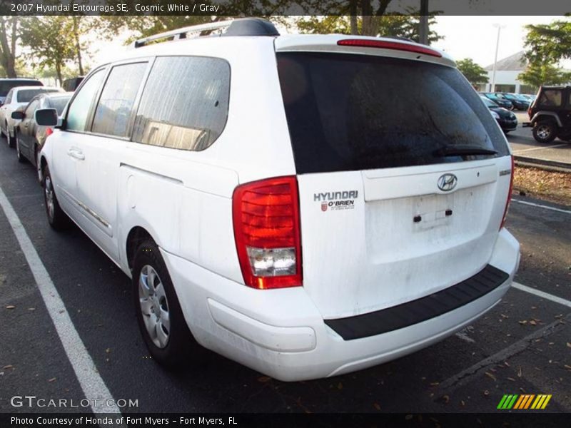 Cosmic White / Gray 2007 Hyundai Entourage SE